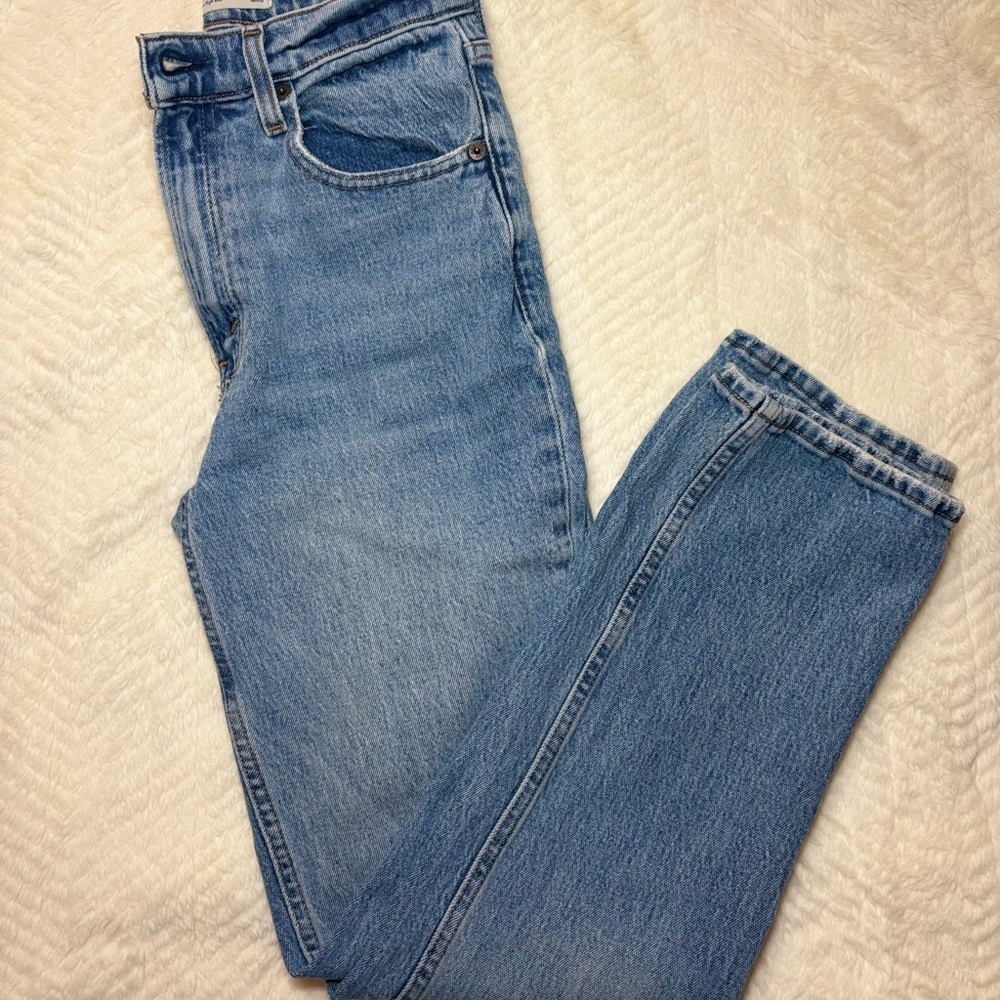 Abercrombie & Fitch Light Blue Denim Jeans High Rise 90’s